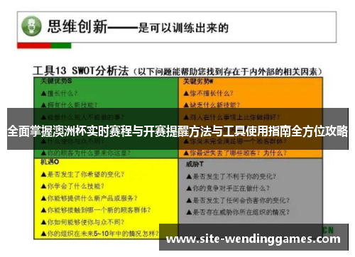 全面掌握澳洲杯实时赛程与开赛提醒方法与工具使用指南全方位攻略
